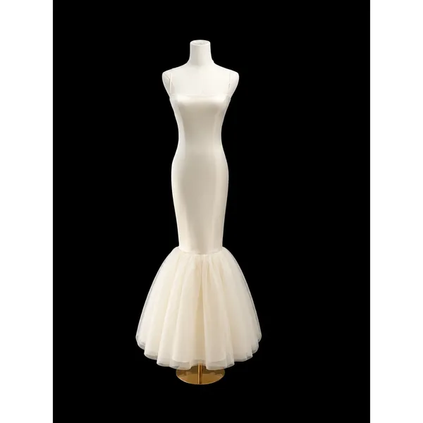 Oh Polly‎ Adelpha Tulle Hem Fishtail Gown Ivory Size 6 NWT - Image 7