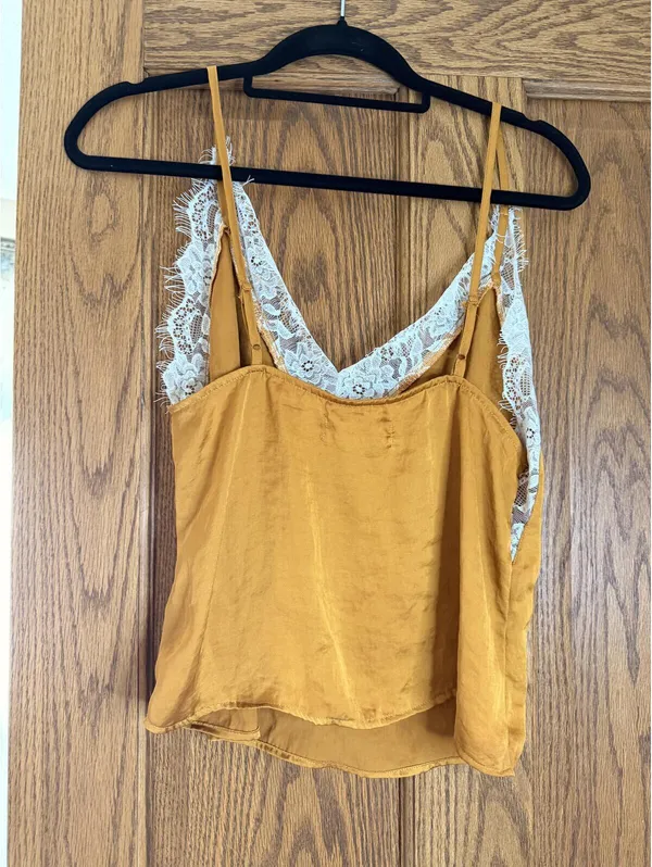 Urban Outfitters Lace Satin Tank - Image 3