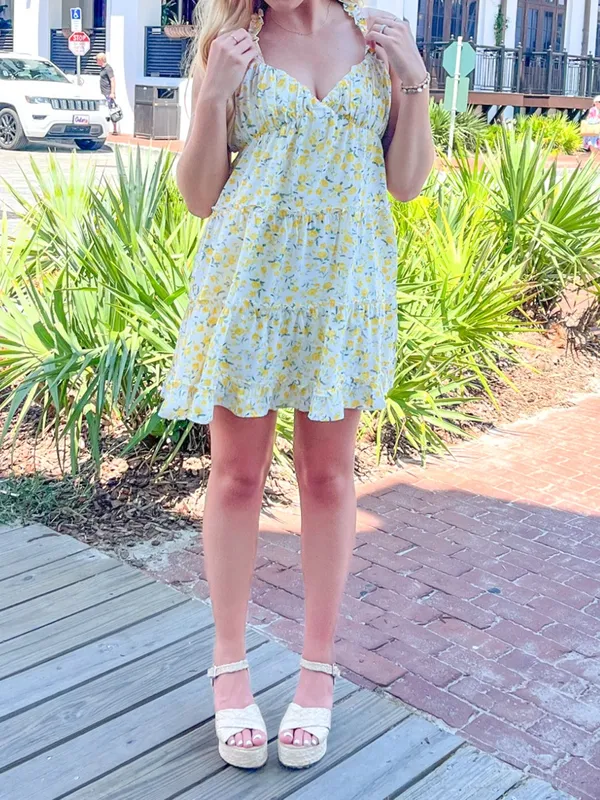 Endless Rose Floral Ruffle mini dress - Image 7