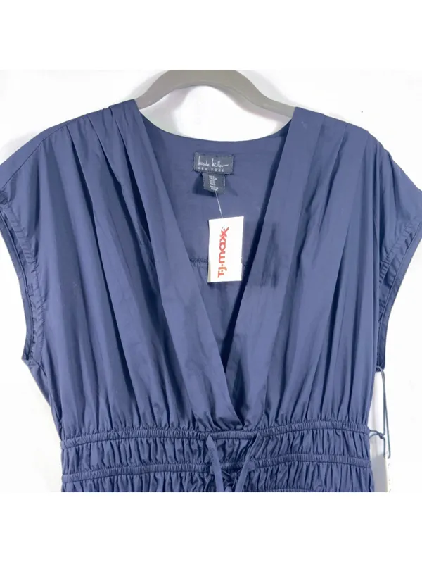 Nicole Miller New York Navy Tiered Dress Small NWT - Image 2