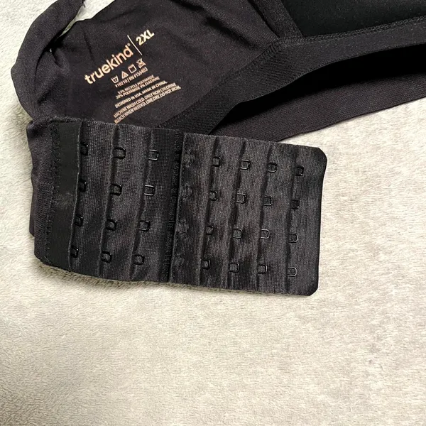 Truekind Bra Supportive Comfort Wireless Shapint Black Comfort Women 2XL XXL - Image 5