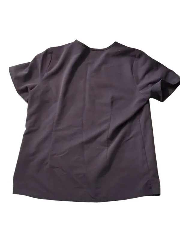 Figs Dark Gray Scrub Top Size Large - Image 6