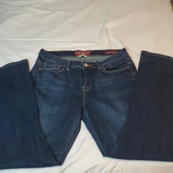 Lucky Brand Blue Flare Wide Leg Jeans - Image 7
