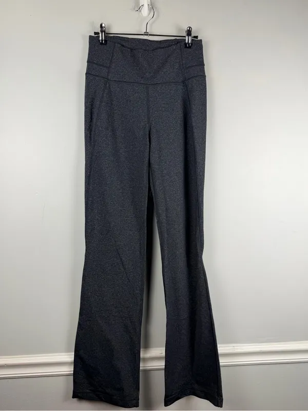 Lululemon Groove Pant Bootcut in grey black size 8 - Image 2