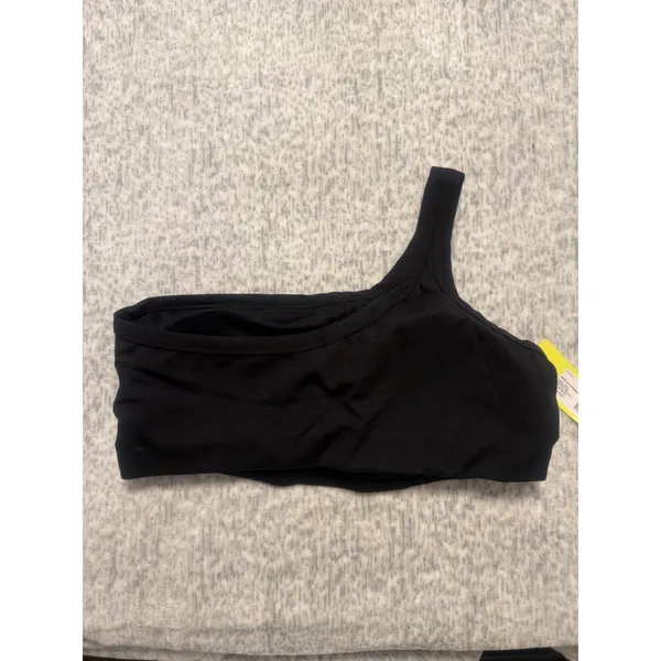 All in Motion Womens Black One Shoulder Sports Bra‎ Top Size 3X Moisture Wicking - Image 3