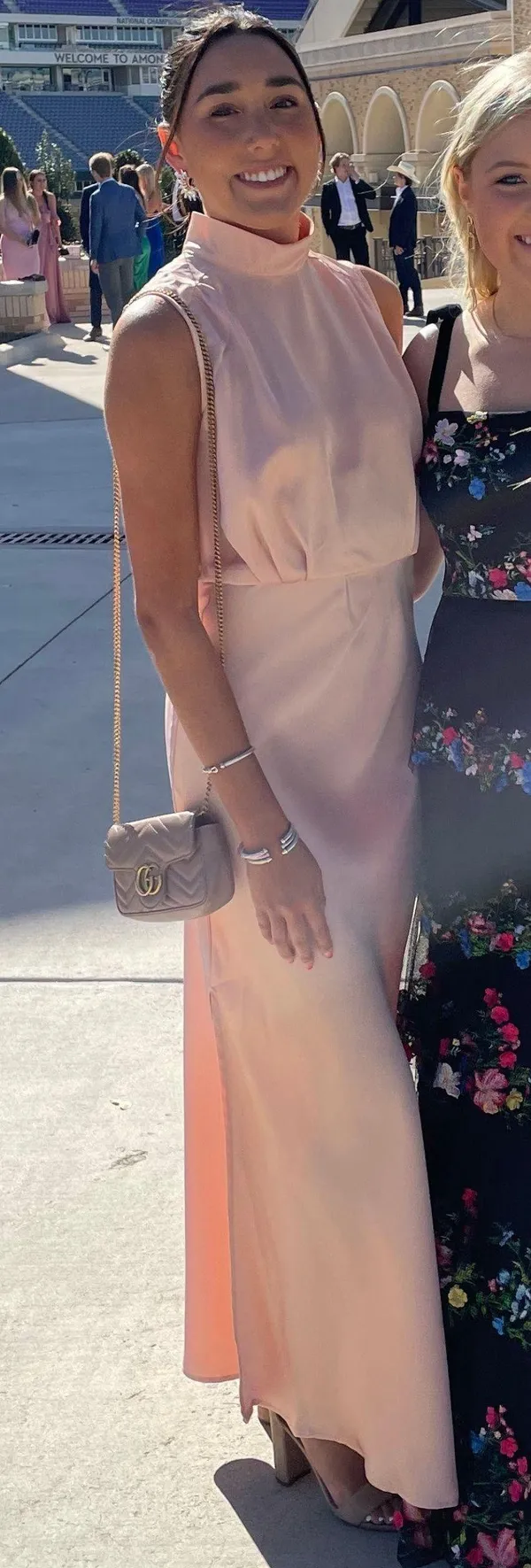 Satin Maxi Dress - Image 2