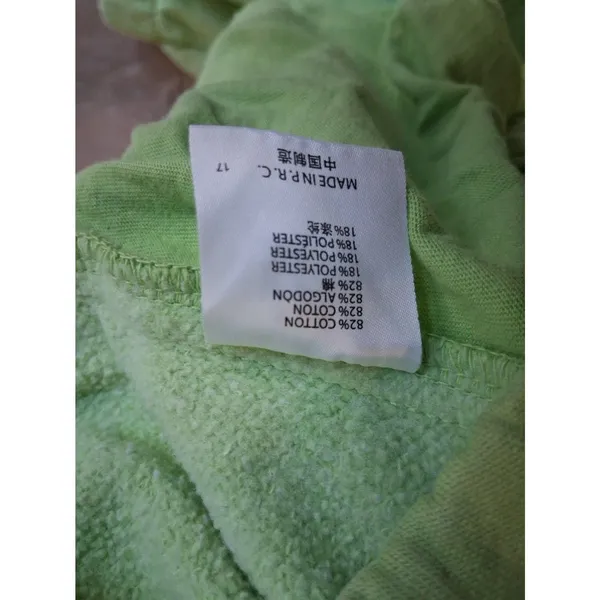 Brandy Melville Lime Green Rosa Sweatpants Joggers Fleece One Size - Image 10