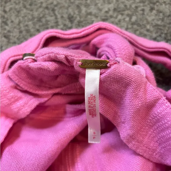 Free People Pink Mini Dress - Image 2