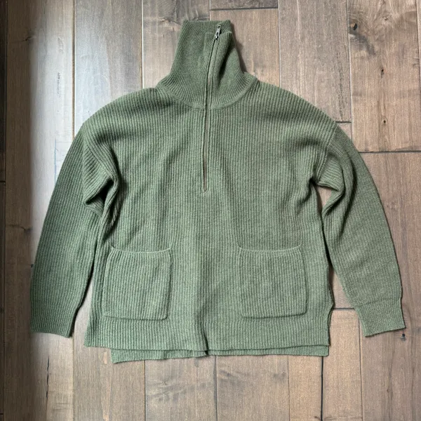 Madewell Half-Zip Knit Sweater - Image 4