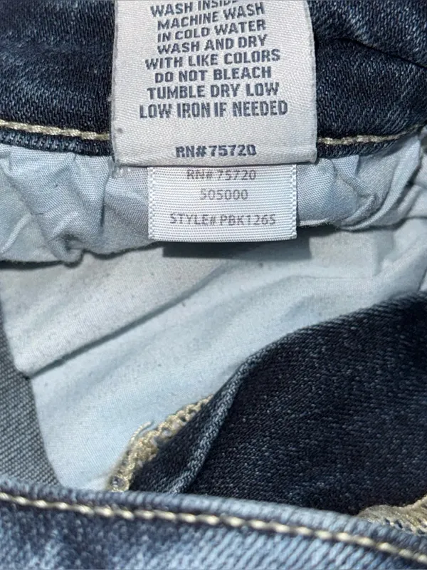 Buckle BKE Billie Slim Fit High Rise Tailored Bootcut Jeans Sz 26 x 29.5 PBK126S - Image 10