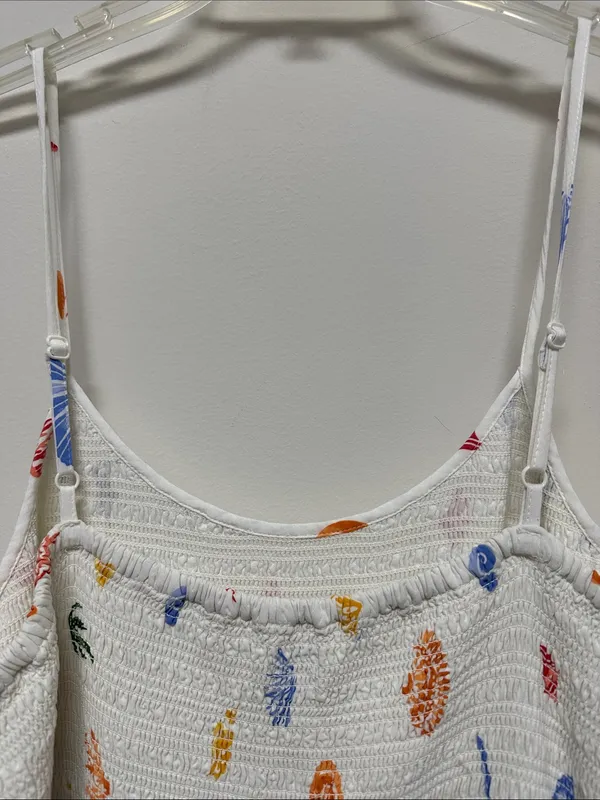NWT a new day Off White Maxi Dress with Colorful Sea Life Print size XXL - Image 7