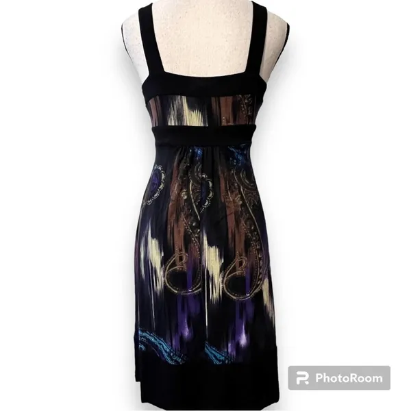Karen Kane womens small fall fantasy dress with jewels workwear cruisewear nwt - Image 2