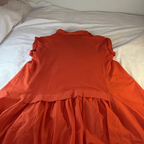 Daily Practice By Anthropologie Red Oversized Dress Size M - Image 9