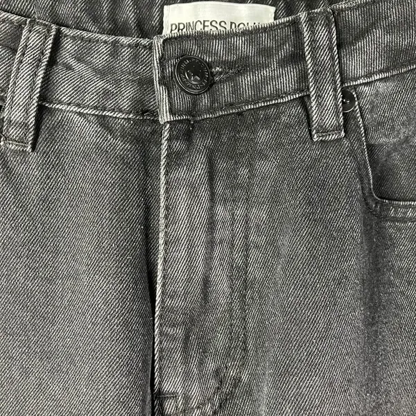 Princess‎ Polly Women's Jeans Black Wash High Rise Flare Denim Size 4 - Image 2