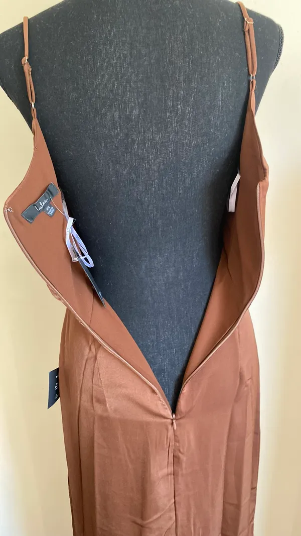 Lulus Brown Formal Brown Dress  - Image 7