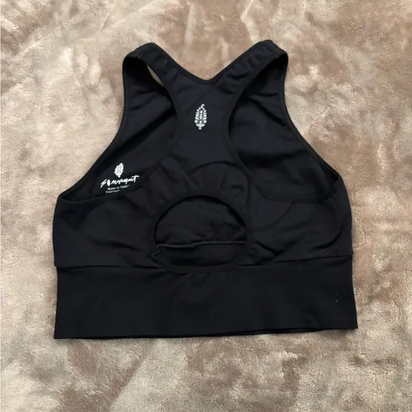 FP Movement by Free People Sports Bra Women’s Size S/M Black - Image 3