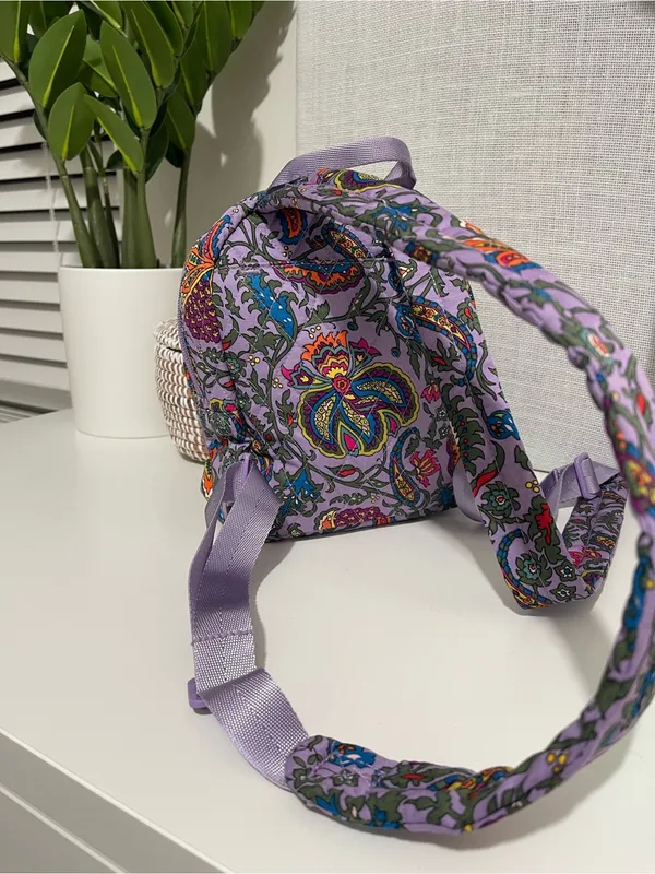 VERA BRADLEY mini banbury marrakesh Floral Mini Backpack Women Bags - Image 7