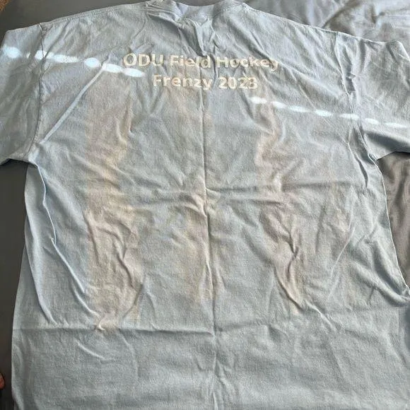 Aubarazzi’s Bomb Squad ODU Field Hockey Frenzy 2023 Tshirt - Image 2