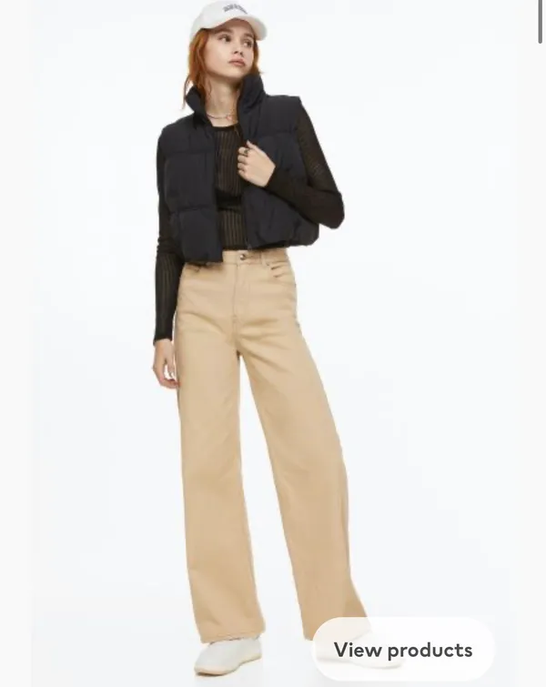 H&M High Waisted Jeans Wide Leg - Image 5