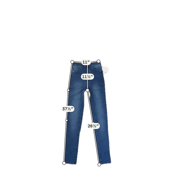 NWT Free People Indie Sleaze Grunge Y2K Sweet Jane Skinny Jeans W25 L27 - Image 4
