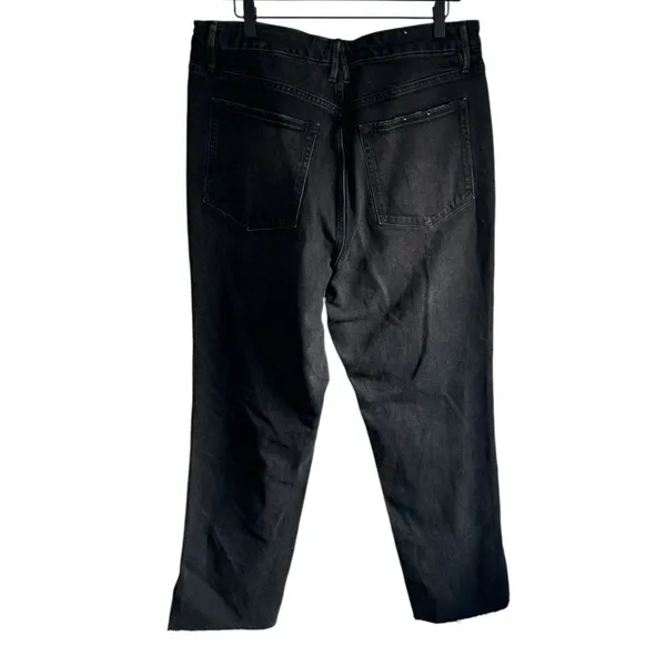 Good American Good Boy Washed Black 34‎ Jeans - Size 15 - Image 7