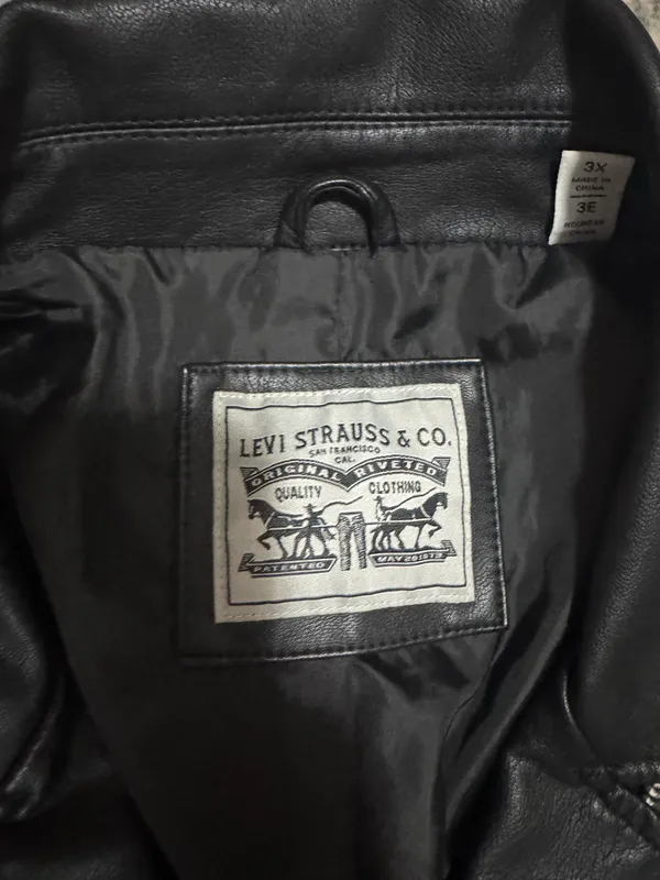 Levi’s faux leather jacket - Image 2