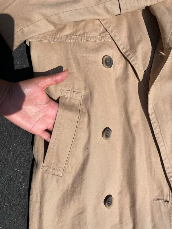 American Eagle trench coat - Image 4