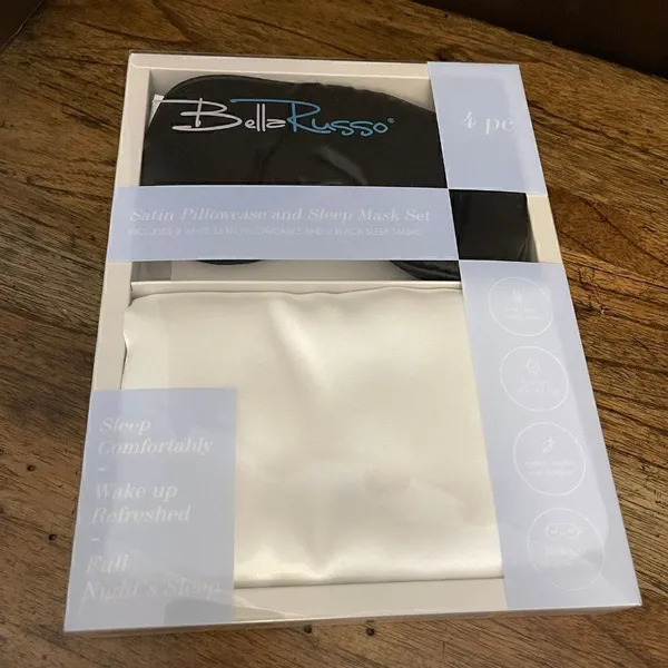 Satin Pillow Case and Mask Sleepset - Image 2
