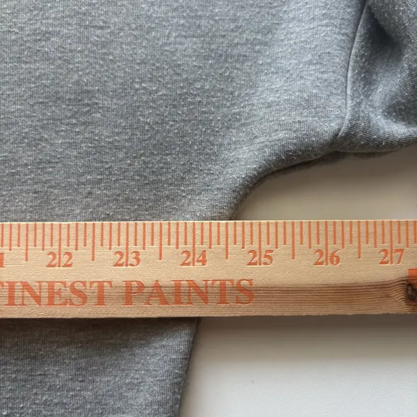 Varley‎ Bayliss Sweatshirt Womens Size S Gray Pullover Oversized Zip Pockets - Image 8