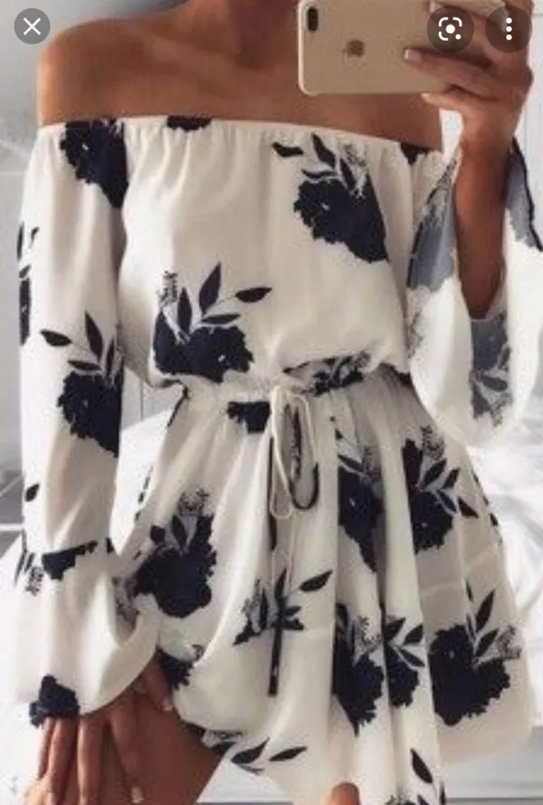 Dress White Size M - Image 3