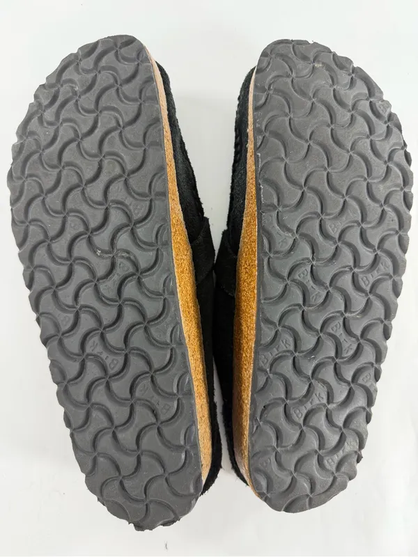 Birkenstock Buckley Black Suede Clogs Mule Shoes EU 41 Narrow - Image 7