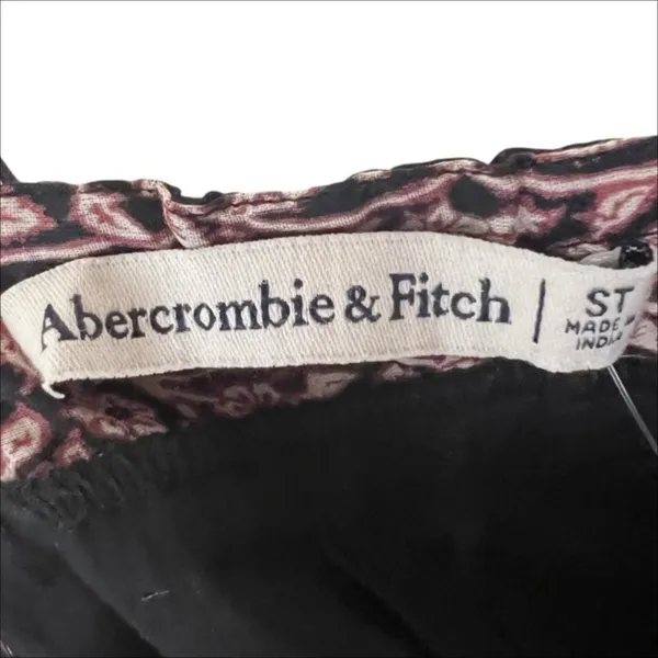 NWT Abercrombie & Fitch V-Neck Sleeveless Mini Skort Dress Black & Pink Small T - Image 7
