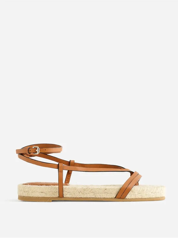 Madewell Woman’s The Mira Espadrille Thong Sandal Size 6 - Image 7