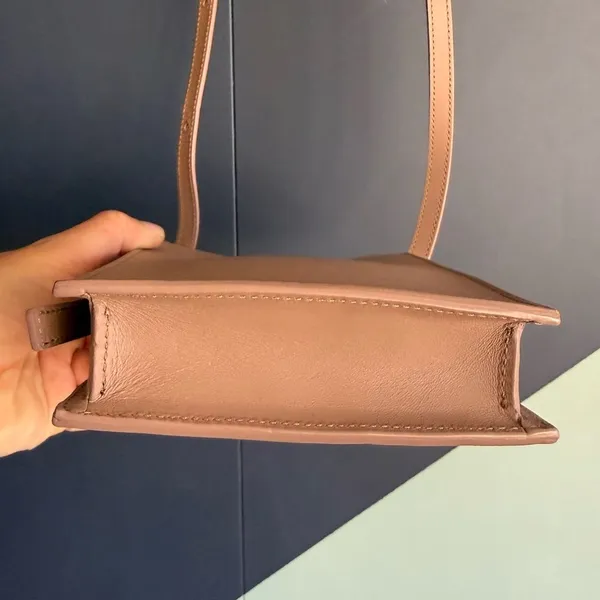 PB 0110 AB 105 Crossbody Bag, Nude/Taupe, Excellent Condition - Image 9
