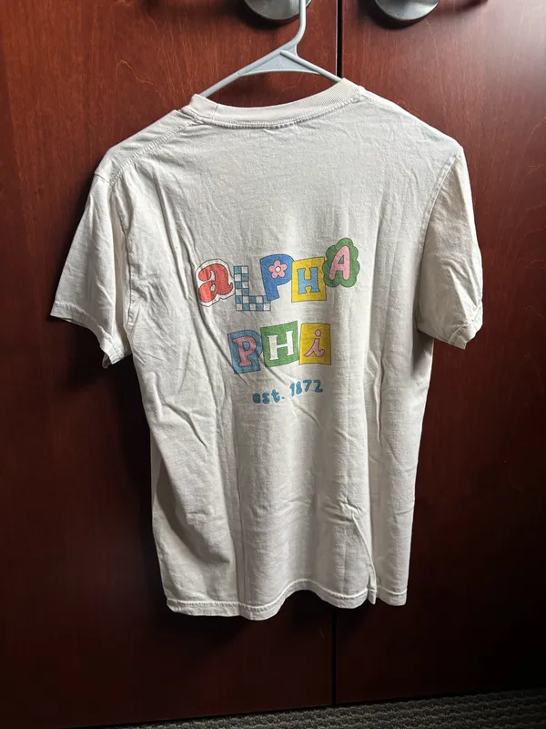 Comfort Colors Alpha phi shirt - Image 2