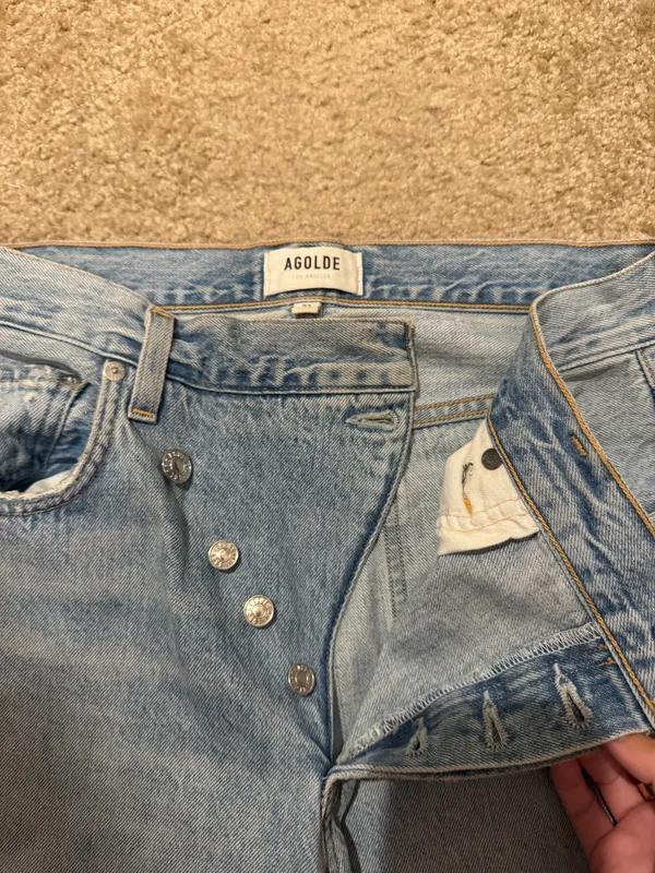 AGOLDE Criss Cross Jeans - Image 10