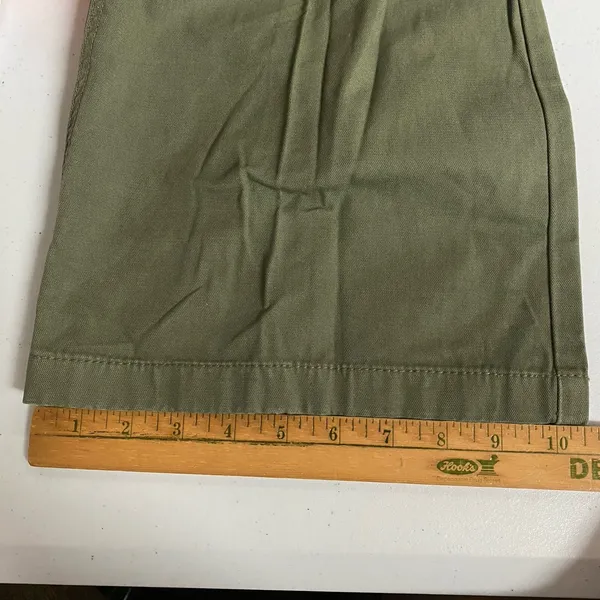 Tory Burch‎ Womens Sz 26 Agave Green Flared Leg Trouser Pants Denim Bootcut - Image 13