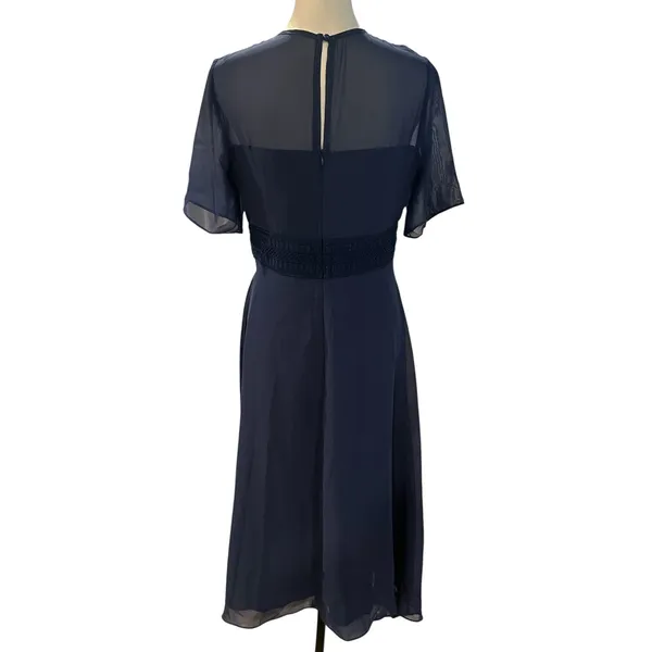 JJ's House Blue Gown Long Dress Medium - Image 3