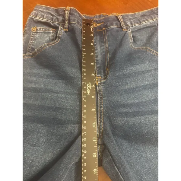 American Eagle Unbranded Barrel Jeans Womens Size L - Image 7