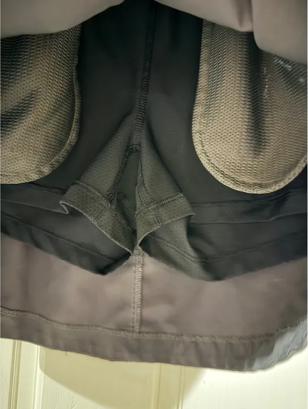 The North Face Women's Gray Athletic Skort with Inner Shorts - Image 4