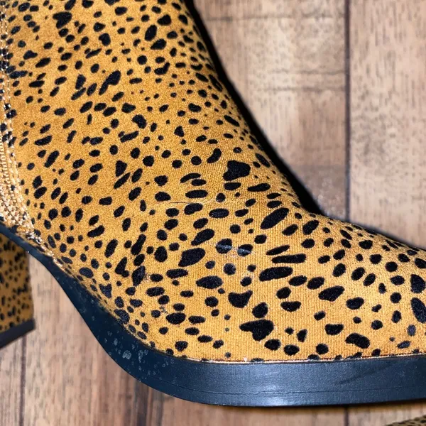 leopard print booties - Image 5