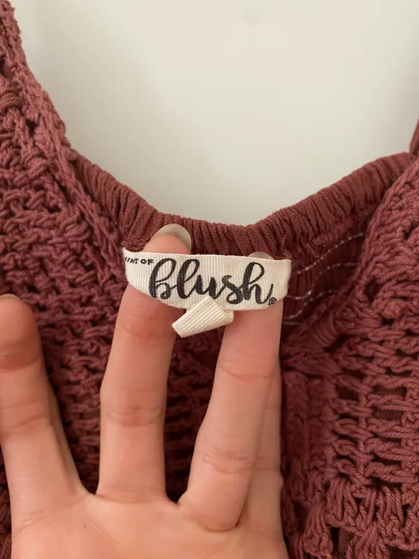 Blush Burgundy Dress - Image 3