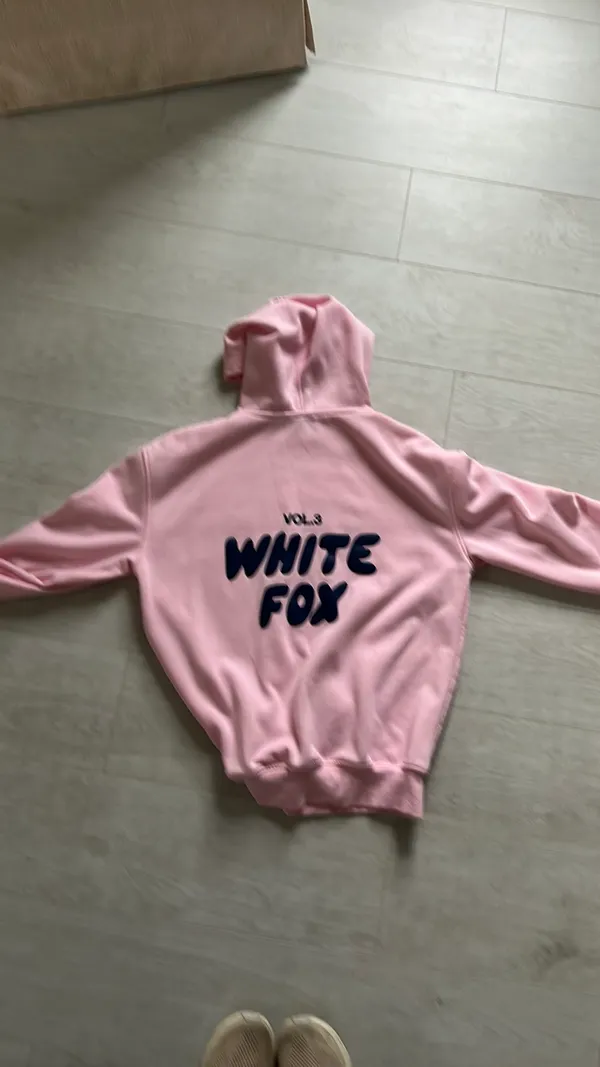 White Fox Boutique Hoodie Pink - Image 2