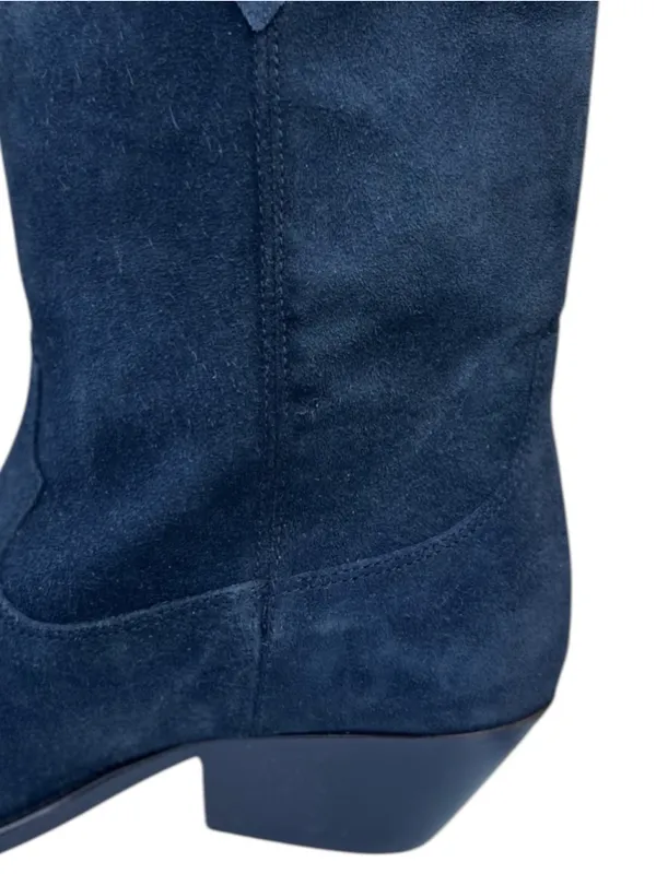 Isabel Marant Duerto 35MM Velvet Calf Leather Suede Cowboy Boots Size EU 36 US 6 - Image 6