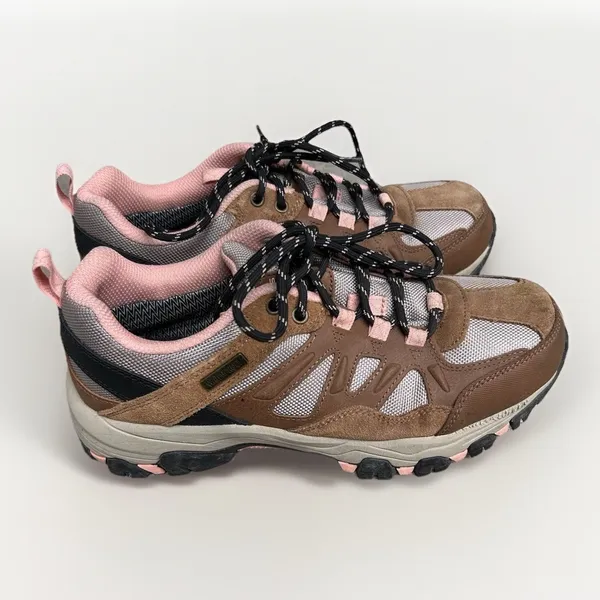 Skechers Selmen‎ West Highland Brown/Tan Waterproof Hiking Shoes Womens Size 8.5 - Image 4