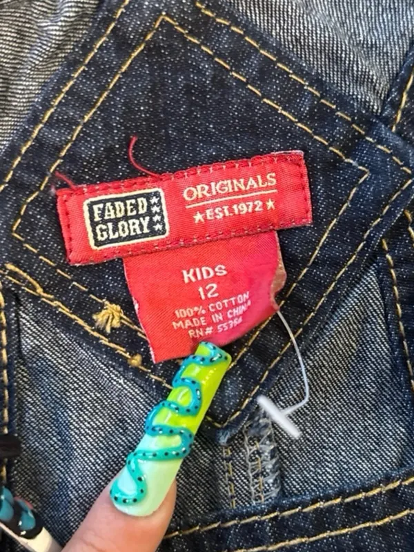 Faded Glory Dark blue overalls - Image 3