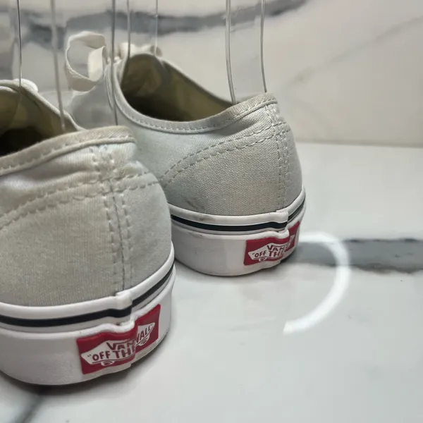 Vans Classic Baby Blue Canvas Off the Wall Skateboard Shoes Men Sz 6 Wm Sz 7.5 - Image 5