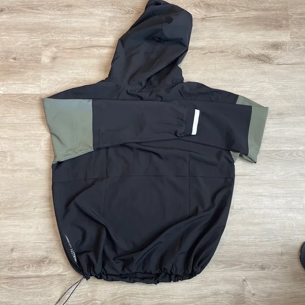 Calvin Klein Performance Jacket Black Fleece Cropped Athletic Quarter-Zip Small - Image 3