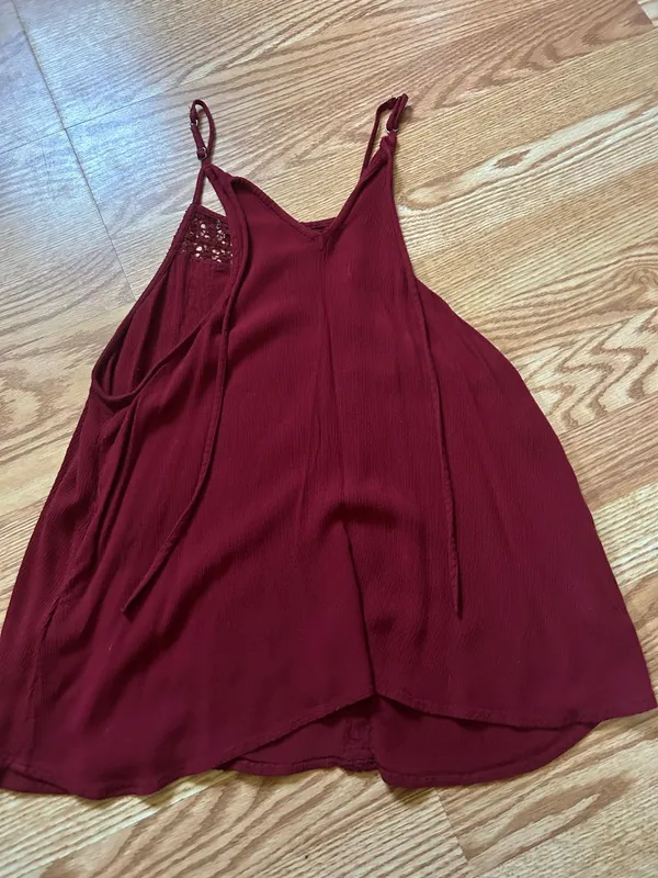 Hollister red blouse - Image 2
