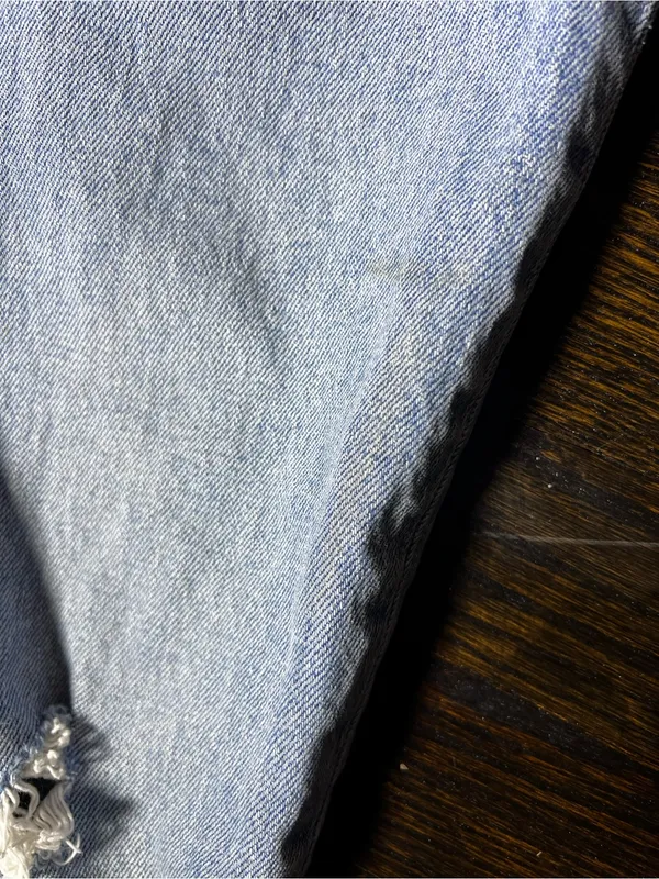 Abercrombie & Fitch The ‘90s Straight Ultra High Rise Light Wash Denim Jean 26/2 - Image 12